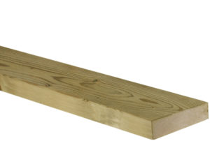 Scandinavisch vuren gording 45x145mm x 420cm geïmpregneerd geschaafd_web