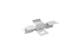 aluminium start en eind clips t.b.v. montage composiet carpgarant 23mm vlonderplanken