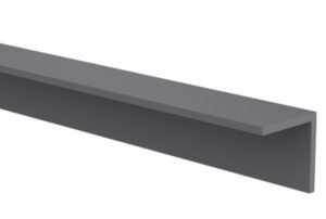 composiet hoekprofiel 40x40mm x 300cm lichtgrijs carp
