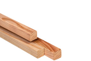 douglas regel 45x45mm x 300cm geschaafd