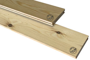 gerecycled grenen hout wandbeschot