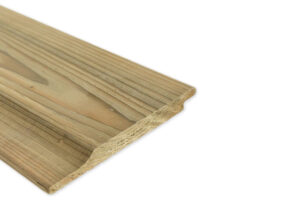 noord europees vuren halfhouts rabat 18x132mm geïmpregneerd aangepast