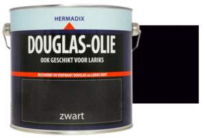 hermadix douglas olie zwart 2,5 liter