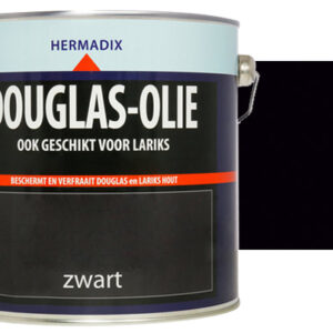 hermadix douglas olie zwart 2,5 liter