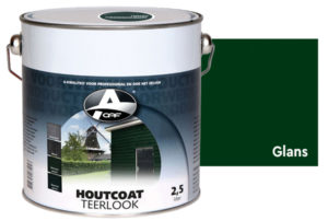 oaf houtcoat teerlook dennengroen glans 2,5 liter