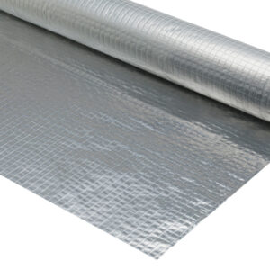 miofol 125 av dampremmende pure aluminium folie rol 1,5x25m aangepast