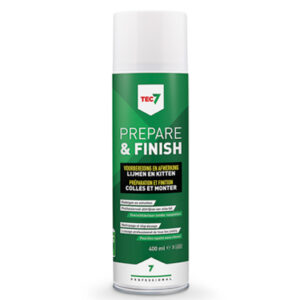 reinigingsmiddel prepare & finish 400 ml transparant