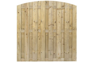 jumboscherm geschaafd vuren 18 planks 15 mm, 180x170 180cm, toog verticaal (306207)