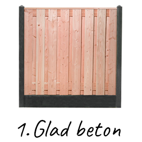 beton schutting glad beton