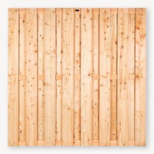 douglas tuinscherm | 15mm | 180x180cm | 18 planks | onbehandeld | fijnbezaagd (kopie)
