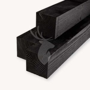 douglas paal | zwart ral9005 | 15x15 cm