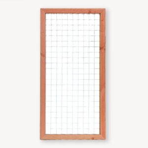 gaaspaneel met kader | douglas gesch. | 5x7 cm | 180x90 cm