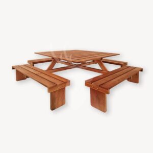 team picknicktafel blaricum | hardhout | 8 pers.