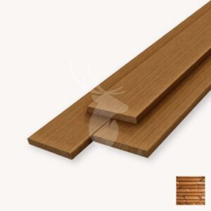 extrion thermowood vuren board | 2x14 cm