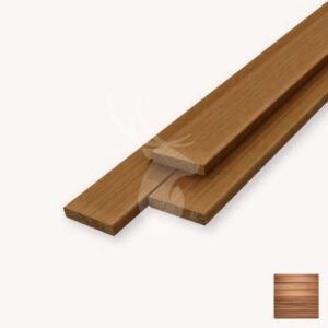 extrion thermowood ayous board | 2x9 cm