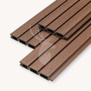 velufence composiet rabatdeel triple | ipé brown | 180 cm