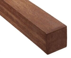 hardhouten paal | azobe | 85x85 mm