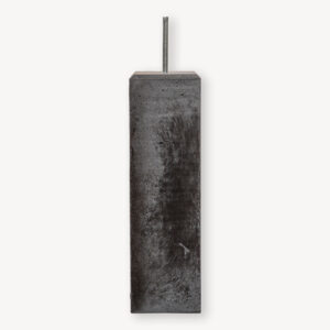 Betonpoer facetrand - met draadeind M16 - 15x15 cm