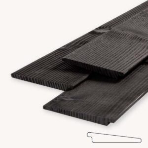 Zweeds rabatdeel - zwart - 19,5 cm - 400 cm, 19,5 cm