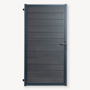 Tuindeur RABAT - composiet - dark grey - 190x100 cm