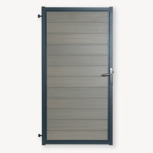 Tuindeur RABAT - composiet - light grey - 190x100 cm