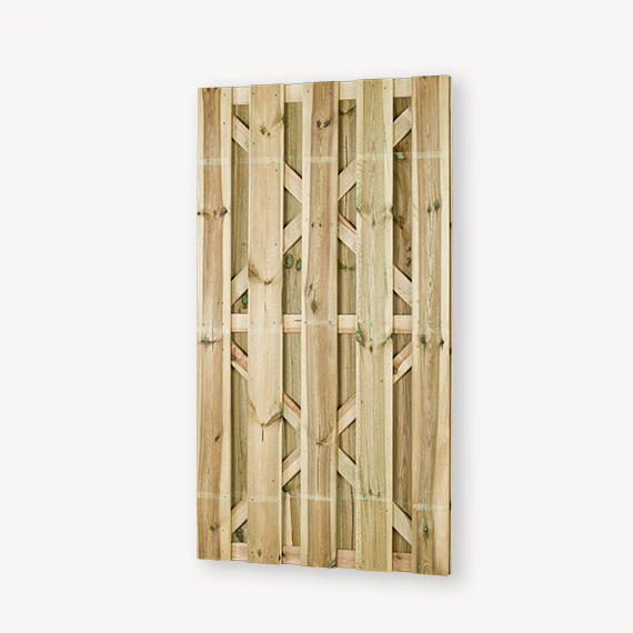 Tuindeur Hoogkarspel - grenen - 180x100 cm - Afbeelding 2