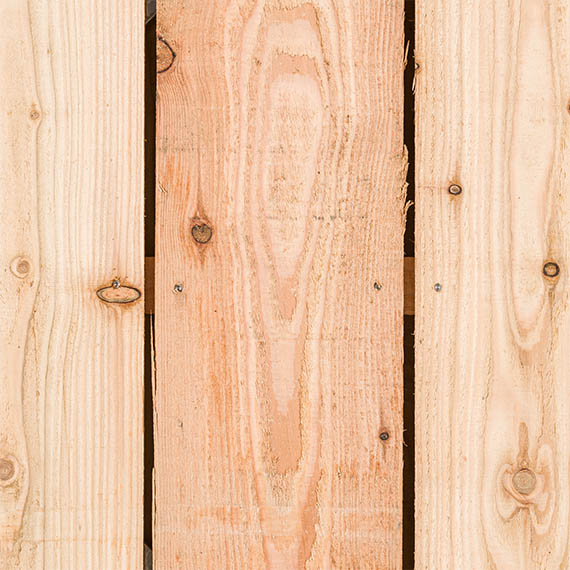 Tuindeur Solide - douglas fijnbezaagd, brede plank - geen doorkijk - verzinkt frame - Afbeelding 4