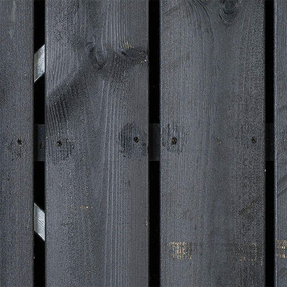 Tuindeur Solide - zwart grenen - geen doorkijk - verzinkt frame - Afbeelding 5