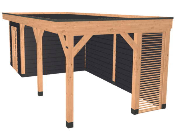 Hillhout buitenverblijf Premium | Douglas | 307x743 cm - Afbeelding 3