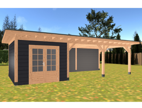 Hillhout buitenverblijf Prestige | Douglas | 357x893 cm - Afbeelding 6