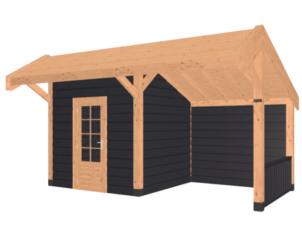 Hillhout kapschuur premium | Douglas | 257x499 cm - Afbeelding 2