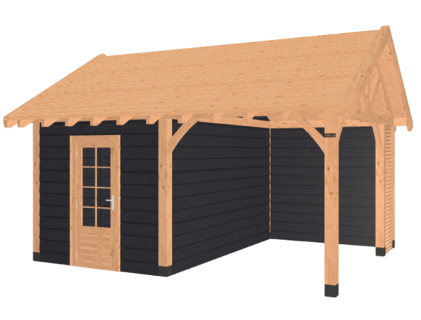 Hillhout zadeldak Excellent | Douglas | 399x499 cm - Afbeelding 2