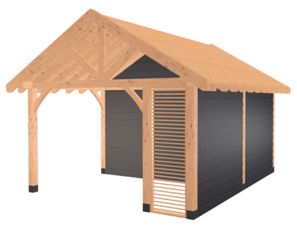 Hillhout zadeldak Excellent | Douglas | 399x499 cm - Afbeelding 4