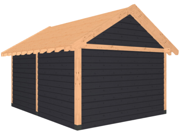 Hillhout zadeldak Excellent | Douglas | 399x499 cm - Afbeelding 5