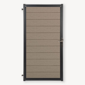 Tuindeur RABAT - composiet - tropical brown - 190x100 cm
