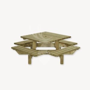 vierkante picknicktafel hoogkarspel