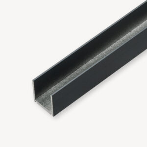 Aluminium U-profiel velufence RAL7016 - 2,8 cm - 200 cm