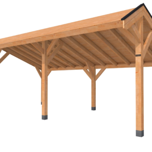 kapschuur, premium 500x310cm (incl. zinken dakgootset) op = op