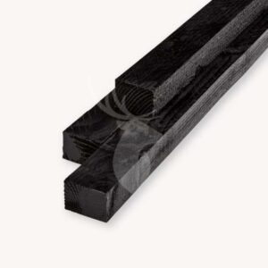 douglas balk zwart ral9005 4,5x7 cm (45x70 mm)