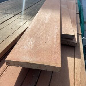 hardhouten vlonderplank 28x190mm 365cm glad geschaafd kapur actie