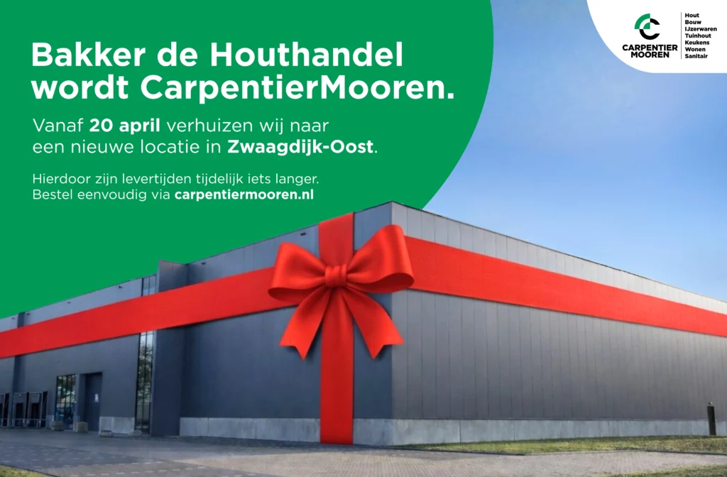 bakkerdehouthandel wordt carpentiermooren. 2048 x 1344 px